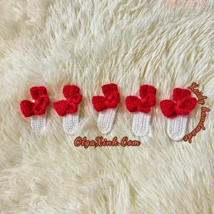 Kẹp Tóc Len Handmade