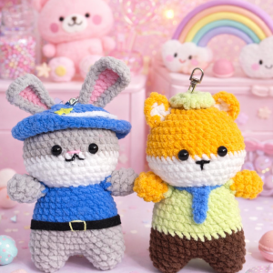 móc khóa len handmade